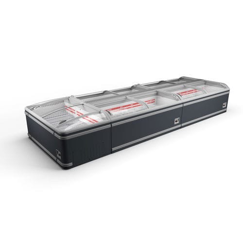 Congelatore per negozio - MIAMI - AHT Cooling Systems GmbH - a pozzetto / vetrato / a risparmio energetico