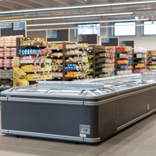Congelatore per negozio - ATHEN XL - AHT Cooling Systems GmbH - a pozzetto / vetrato / a risparmio energetico