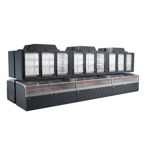 Congelatore professionale - KINLEY XL - AHT Cooling Systems GmbH - ad armadio / vetrato / nero