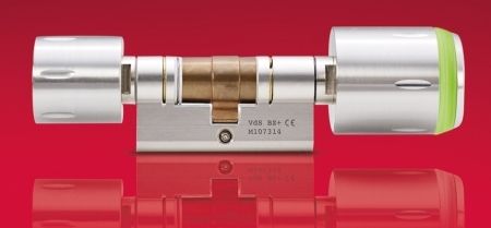 Cilindro per serratura ad alta sicurezza elettronico - PROTECTOR® MIFARE - Dom Sicherheitstechnik