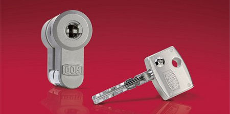 Serratura meccanica - DIAMANT - Dom Sicherheitstechnik - per porta / a 1 punto / da incasso