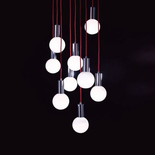 Lampada a sospensione - RHEA - VISO Lighting - in metallo / in vetro / contemporanea