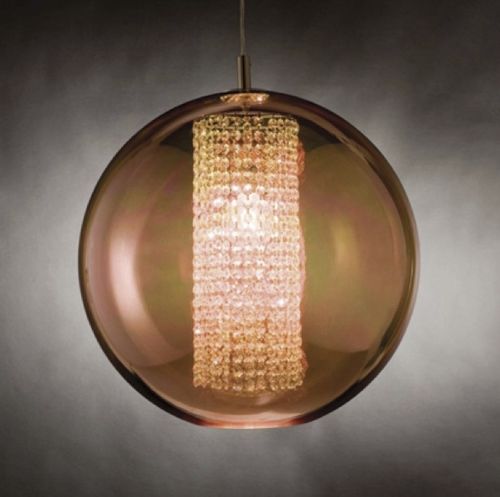 Lampada a sospensione - ULEE - VISO Lighting - in cristallo / in policarbonato / contemporanea