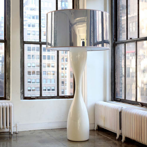 Lampada da terra - JUJU - VISO Lighting - in policarbonato / contemporanea / con cavo