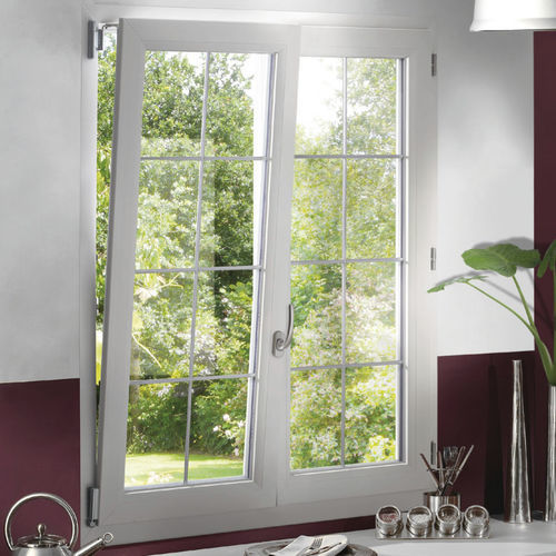 Finestra in PVC - ORIA - Bignon Menuiseries - ad anta ribalta / con vetro quadruplo / ad anta singola