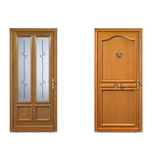 Porta d'ingresso - Bignon Menuiseries - in legno / battente / tradizionale
