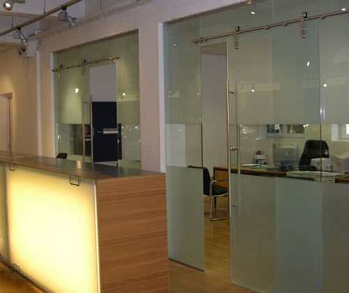 Pannello in vetro temprato - SERISTAL DECOR - Macocco - traslucido / satinato / per parete
