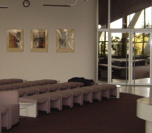 Pannello in vetro laminato - ONE-WAY VISION PLASTOFLOAT - Macocco - specchio / per edificio / per porta