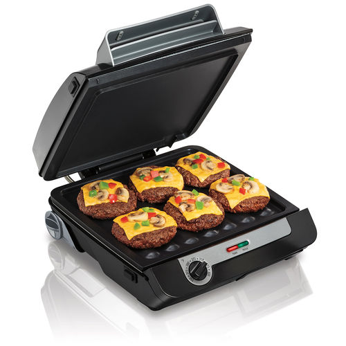 Grill a contatto elettrico - 25601 - Hamilton Beach - da bancone / professionale / per panini