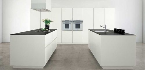 Cucina contemporanea - LINEc - Zampieri Cucine - in legno / con isola / senza maniglie