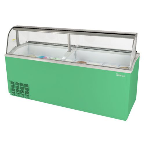 Vetrina refrigerata a isola - TIDC-91G(W)-N - Turbo Air - per negozio / per gelato