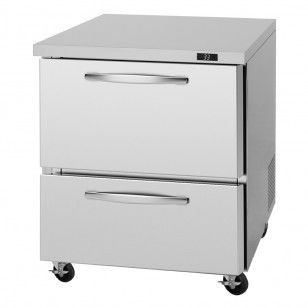 Frigorifero sottopiano - PUR-28-D2-N - Turbo Air - professionale / a posa libera / in acciaio inossidabile