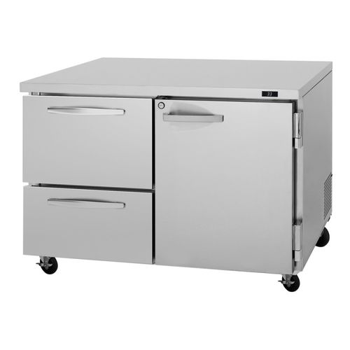 Frigorifero sottopiano - PUR-48-D2R-N - Turbo Air - professionale / a posa libera / in acciaio inossidabile