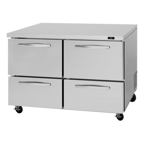 Frigorifero sottopiano - PUR-48-D4-N - Turbo Air - professionale / a posa libera / in acciaio inossidabile