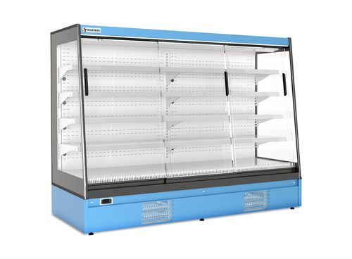 Vetrina refrigerata da parete - ULTAR - MAFIROL - per negozio / in metallo / con porta scorrevole