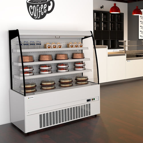 Vetrina refrigerata ad armadio - LOW SM CRONUS - MAFIROL - per negozio / in acciaio inossidabile / con sportello