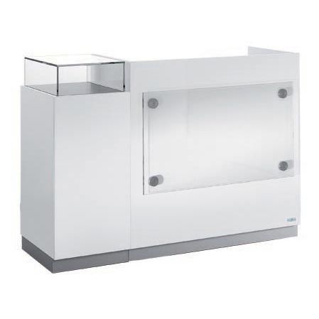 Banco reception modulare - NIRVANA LOGO  - Medical & Beauty - in legno