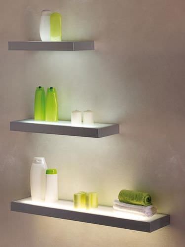 Mensola - LIGHT STRIP - Medical & Beauty - contemporaneo / in alluminio / contract