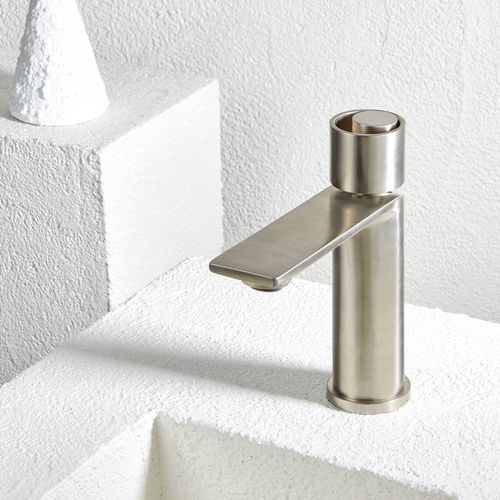Miscelatore per lavabo - Halo - Armando Vicario - da appoggio / in acciaio inossidabile / da bagno
