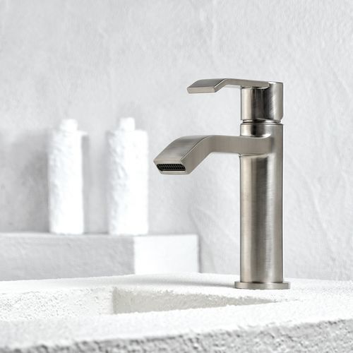 Miscelatore per lavabo - Stile - Armando Vicario - da appoggio / in acciaio inossidabile / da bagno