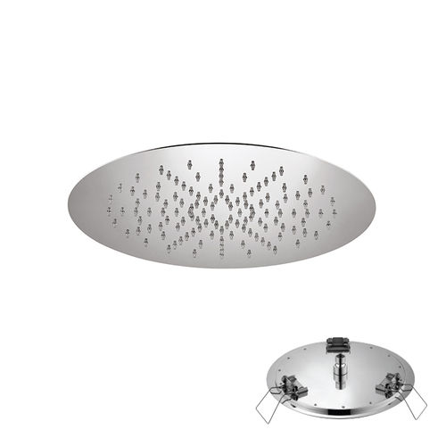 Soffione doccia da incasso a soffitto - 800410 - Armando Vicario - rotondo / quadrato / a pioggia
