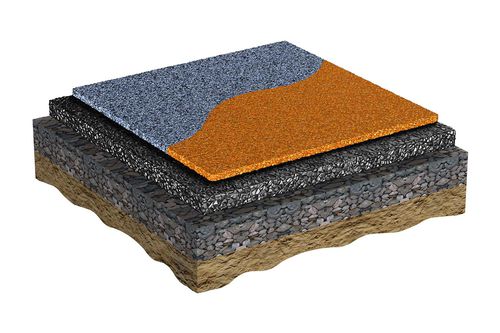 Pavimento in gomma riciclata - REGUPOL playfix aqua - REGUPOL Germany GmbH & Co. KG - sintetico / in EPDM / da esterno