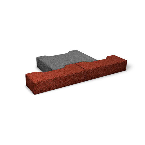 Pavé in gomma riciclata - REGUPOL playfix VB - REGUPOL Germany GmbH & Co. KG - da esterno / antiscivolo / permeabile