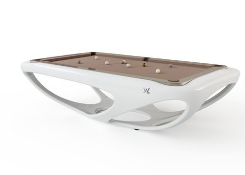 Tavolo da biliardo design originale - WHITELIGHT - Billards Toulet - Babyfoot by Toulet - per uso residenziale / contract / in legno