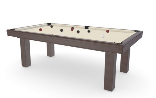 Tavolo da biliardo contemporaneo - LEATHER - Billards Toulet - Babyfoot by Toulet - per uso residenziale