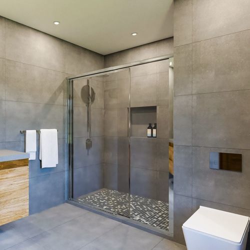 Pannello in vetro di sicurezza - TIMELESS - Glassolutions - trasparente / ultra trasparente / per doccia