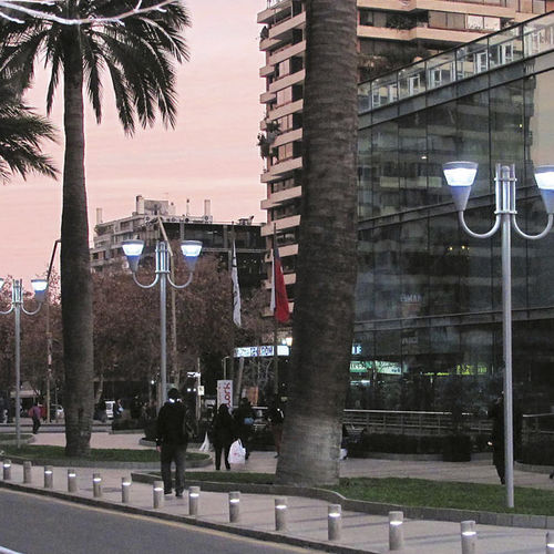 Lampione urbano - PROMENADE - Arcluce S.p.A. - contemporaneo / in ghisa di alluminio / in policarbonato
