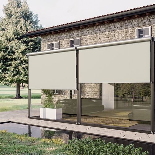 Tenda avvolgibile a rullo - VERSUS - TAO DESIGN - per veranda / per finestra / in alluminio
