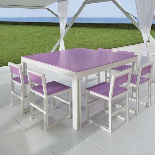 Tavolo contemporaneo - ZERODIECI - TAO DESIGN - in acciaio inossidabile / in Corian® / con supporto in alluminio