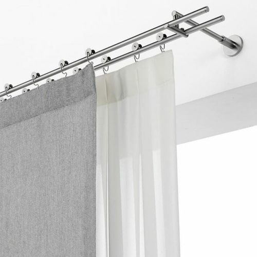 Binario per tende con fissaggio murale - UK - TAO DESIGN - sopratende / per uso residenziale / per finestra