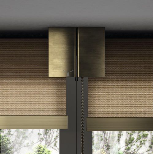 Tenda avvolgibile a rullo - ROLL UNO - TAO DESIGN - per finestra / in alluminio / in corten