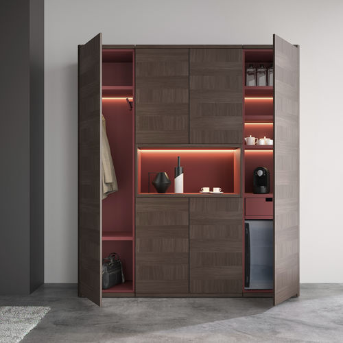 Armadio classificatore alto - ARTDECO - Ofifran - in legno / con sportello battente / modulare
