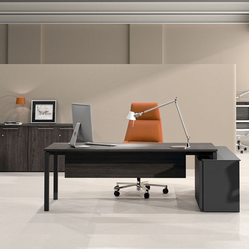 Scrivania direzionale - NEXO - Ofifran - da terra / contemporanea / in legno