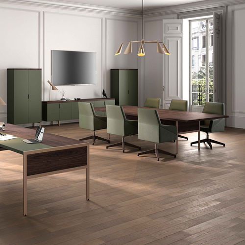Armadio classificatore basso - GALLERY - Ofifran - alto / in legno / con sportello battente