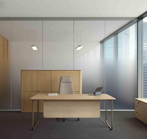 Credenza alta - INFINITY - Ofifran - contemporanea / in legno / con cassetti