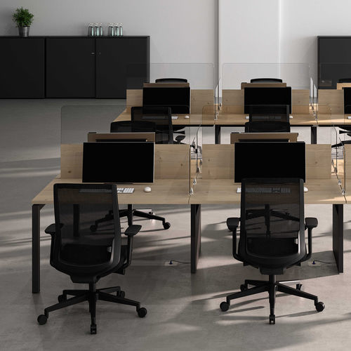 Sedia da ufficio contemporanea - MYMESH - Ofifran - da interno / in rete / con supporto in metallo