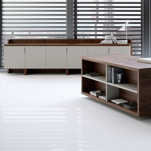 Armadio classificatore basso - FREEPORT - Ofifran - in legno / con sportello battente / contemporaneo