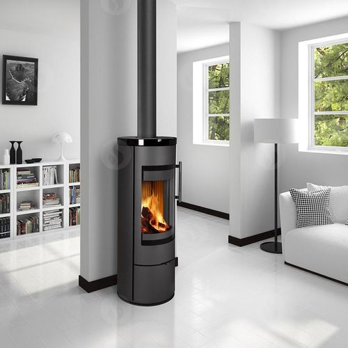 Stufa a legna - ALEA 01 A - ROMOTOP - 0 - 5 kW / 5 kW...10 kW / da appoggio