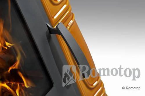 Stufa a legna - GERONA  - ROMOTOP - tradizionale / in ceramica