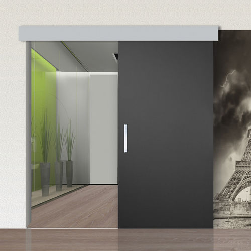 Sistema scorrevole per porta - ELEGANCE - OPENSPACE | Sliding doors by Gosimat - per porta in vetro