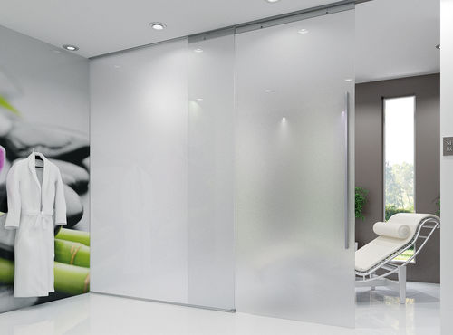 Sistema scorrevole per porta - INSIDE DV - OPENSPACE | Sliding doors by Gosimat - per porta in vetro