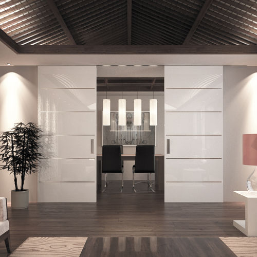 Sistema scorrevole per porta - INSIDE - OPENSPACE | Sliding doors by Gosimat - per porta in vetro