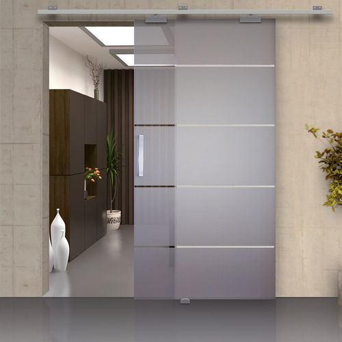 Sistema scorrevole per porta - STANDARD - OPENSPACE | Sliding doors by Gosimat - per porta in vetro