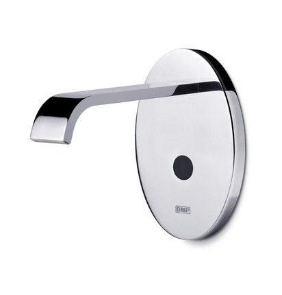 Rubinetto per lavabo - OVALIS - DMP Electronics - da parete / elettronico / in metallo