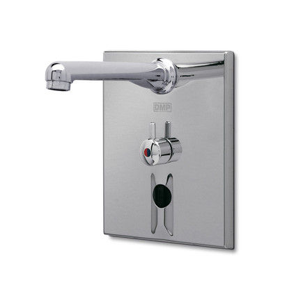 Rubinetto per lavabo - SPEEDY - DMP Electronics - da parete / elettronico / in metallo