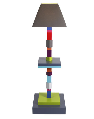Lampada da terra - PIED-JEU - Les Pieds sur la Table ® - in legno / contemporanea / senza fili